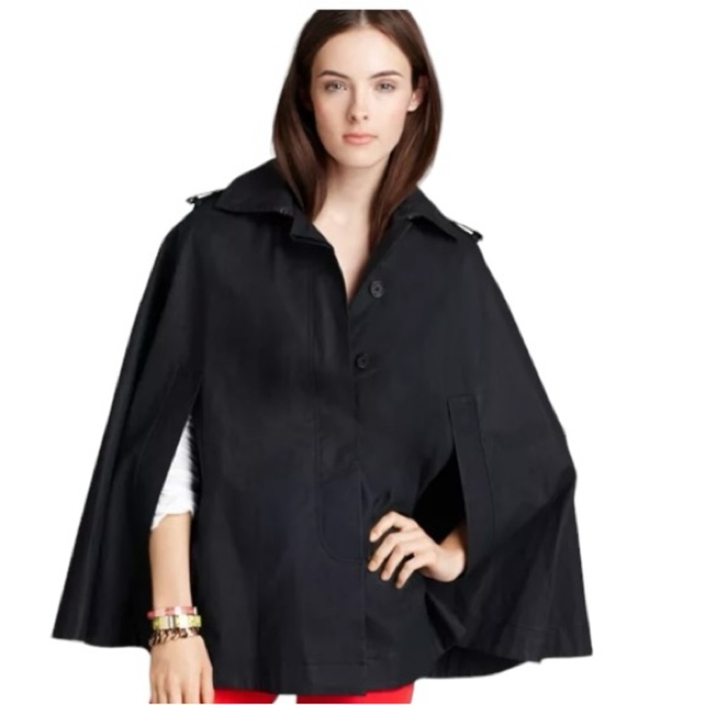 Marc by Marc Jacobs size large black lightweight waterproof cape fits MED to XL